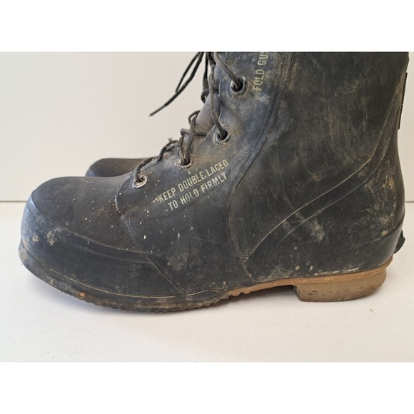Vintage Bata Mickey Mouse 10 US Military Extreme Cold Weather Boot Vietnam 1969 - Picture 5 of 10